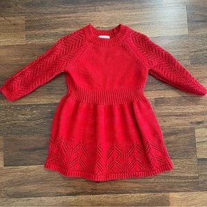 2T Red Sparkle Dress